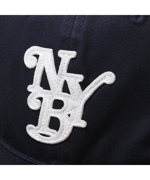 NYB OG FLAT CAP -NAVY-