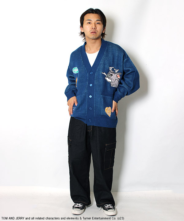 SEQUENZ(シークエンズ)/ BUDDIES KNIT CARDIGAN -3.COLOR- | Blue in
