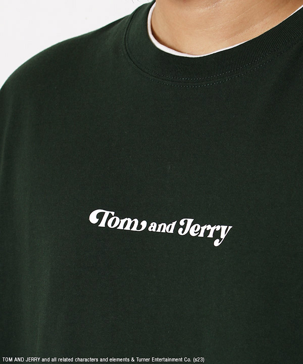TOM and JERRY STAFF FAKE LAYERD L/S TEE -3.COLOR-