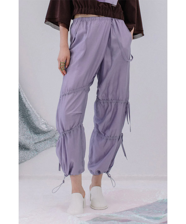 AULA AILA(アウラアイラ)/ DRAWSTRING PANTS -LAVENDER- | Blue in