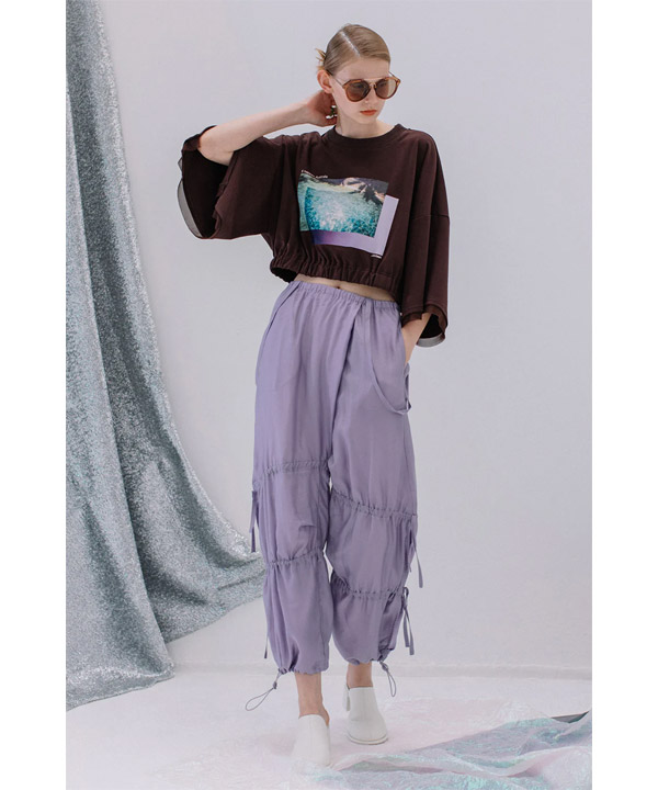 DRAWSTRING PANTS -LAVENDER-