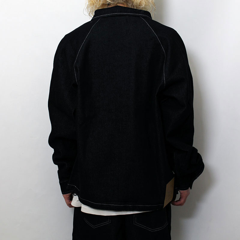 DENIM JKT -BLACK-