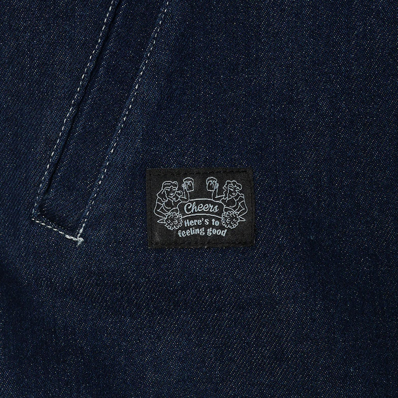 DENIM JKT -NAVY-