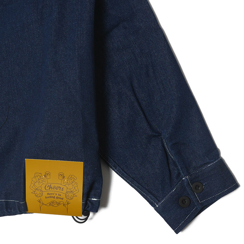 DENIM JKT -NAVY-