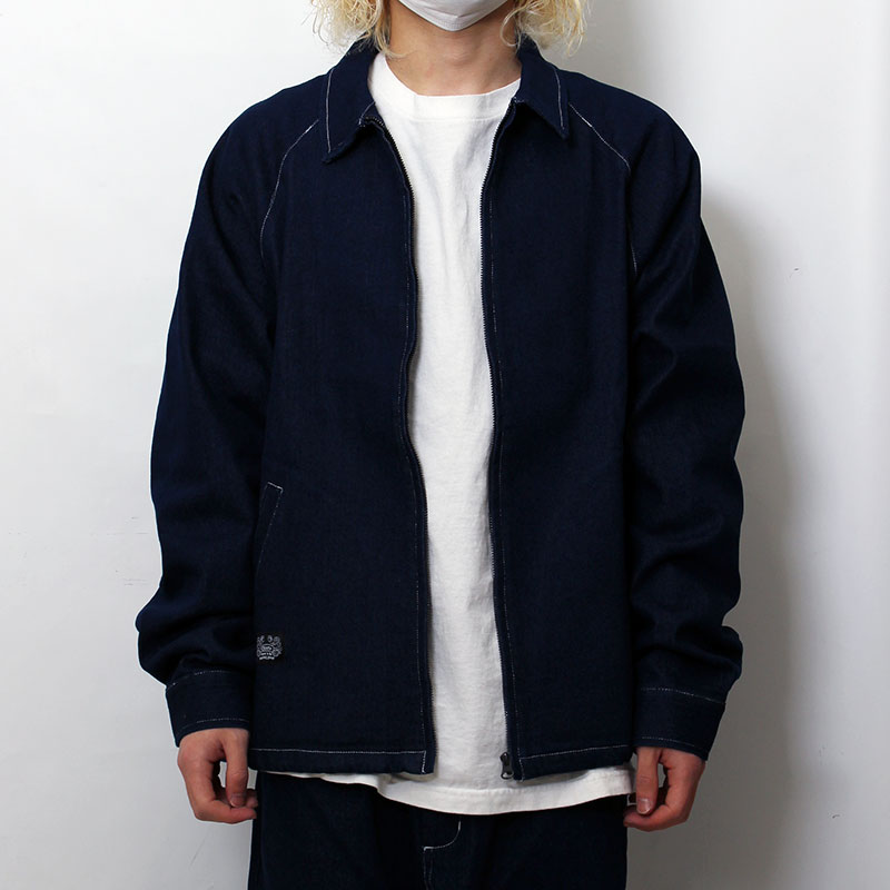 DENIM JKT -NAVY-