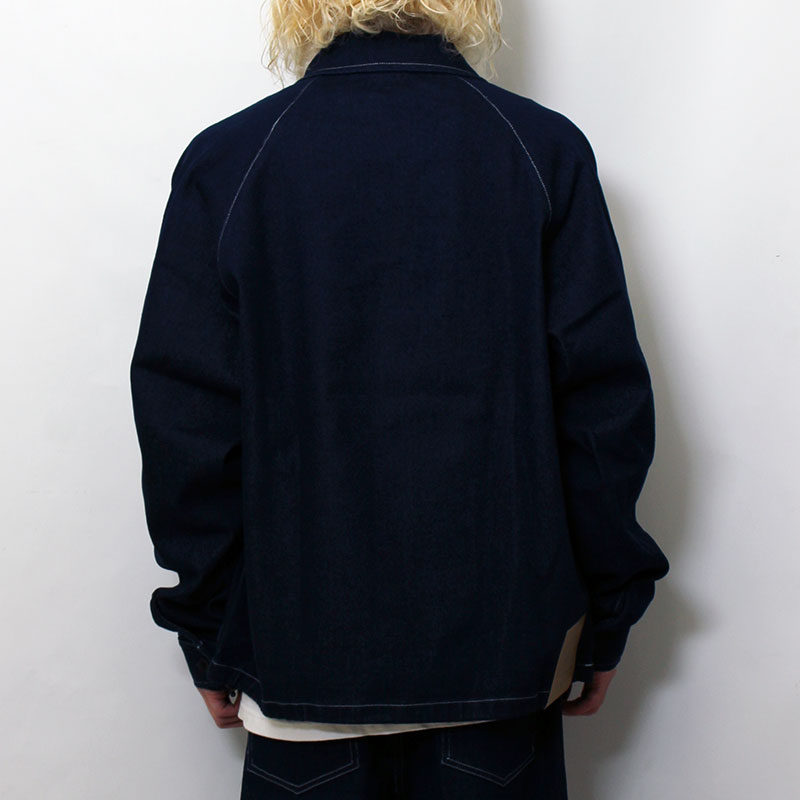 DENIM JKT -NAVY-