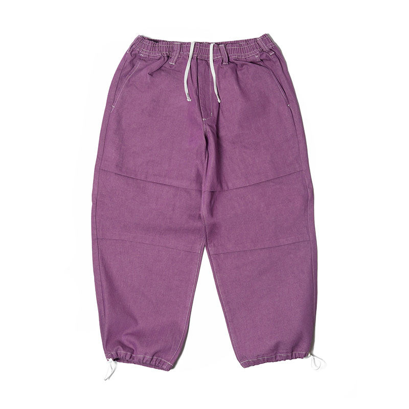 WT COLOR DENIM PANTS -PURPLE-