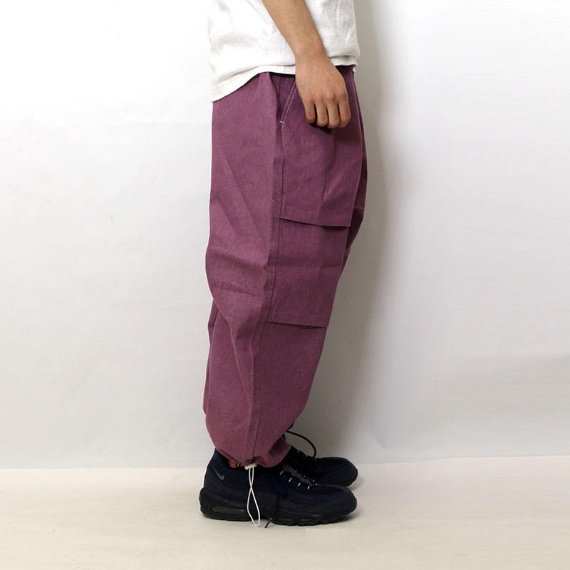 Cheers(チアーズ)/ WT COLOR DENIM PANTS -PURPLE- | Blue in Green