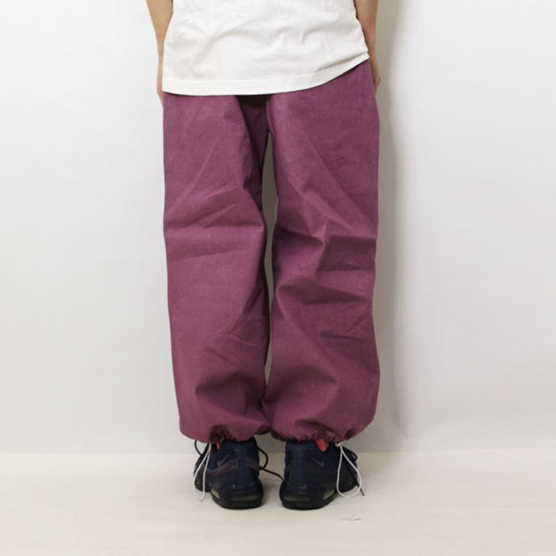 WT COLOR DENIM PANTS -PURPLE-