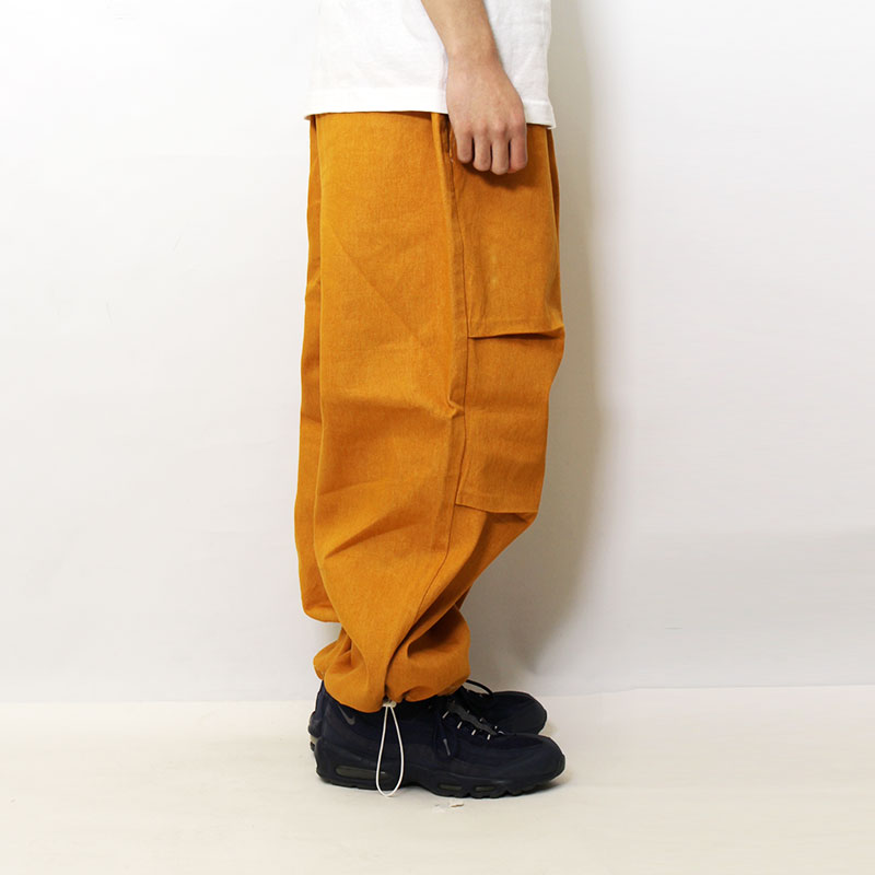 WT COLOR DENIM PANTS -YELLOW-