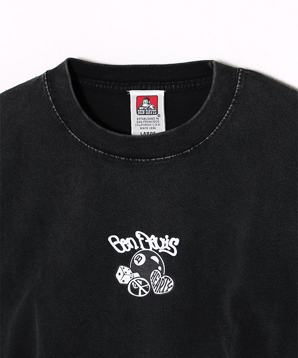 BALL ETC WASHED L/S TEE(WIDE) -2.COLOR-