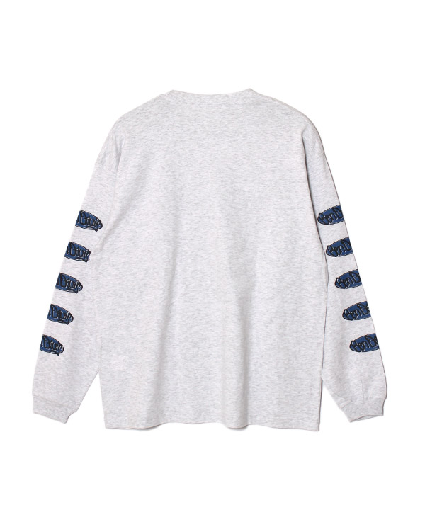 L/S&S/S 2TEES LAYERED(CUT HOUSE) -3.COLOR-