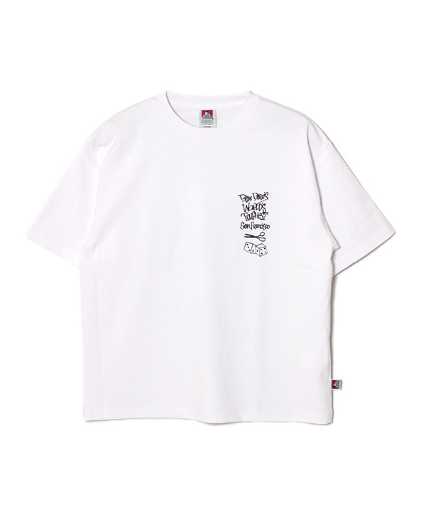 L/S&S/S 2TEES LAYERED(CUT HOUSE) -3.COLOR-