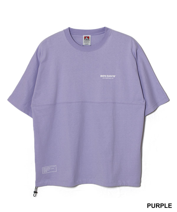 BLURRED LOGO FOOTBALL TEE