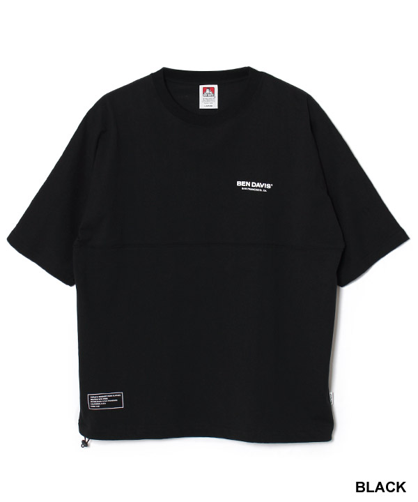 BLURRED LOGO FOOTBALL TEE