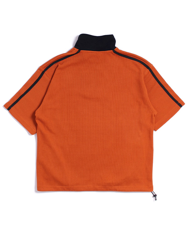 KNIT&SEWN TRAINING ZIP TOP