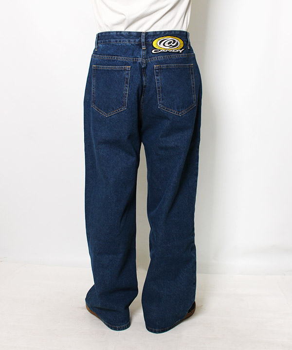 TUCK DENIM PANTS -インディゴ-