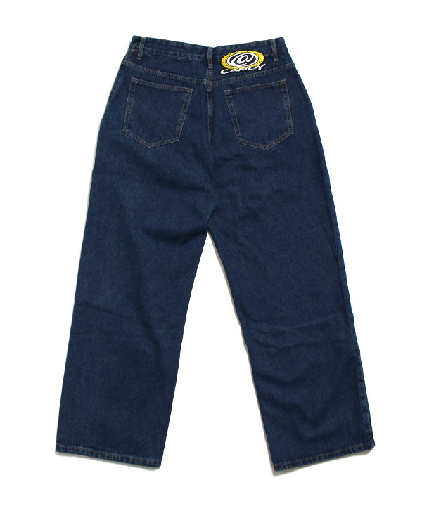 TUCK DENIM PANTS -インディゴ-