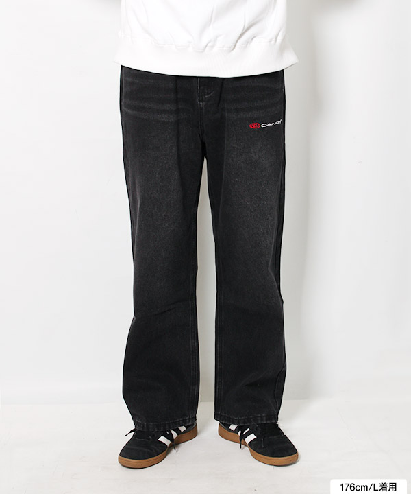 LOGO DENIM PANTS