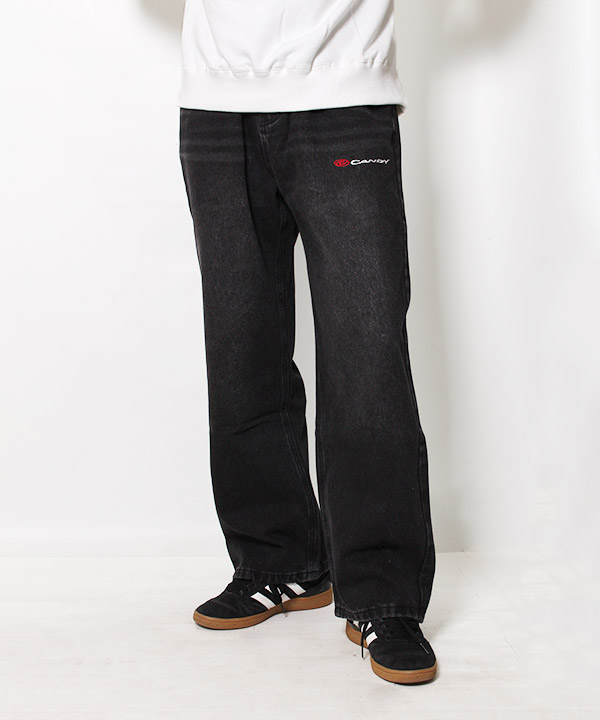 LOGO DENIM PANTS