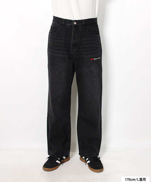 LOGO DENIM PANTS