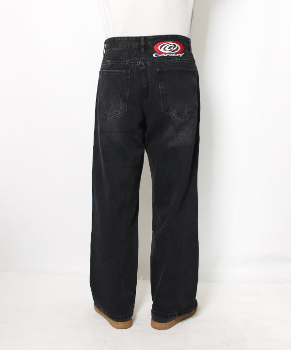 LOGO DENIM PANTS