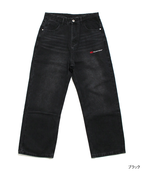 LOGO DENIM PANTS