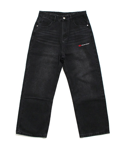 LOGO DENIM PANTS