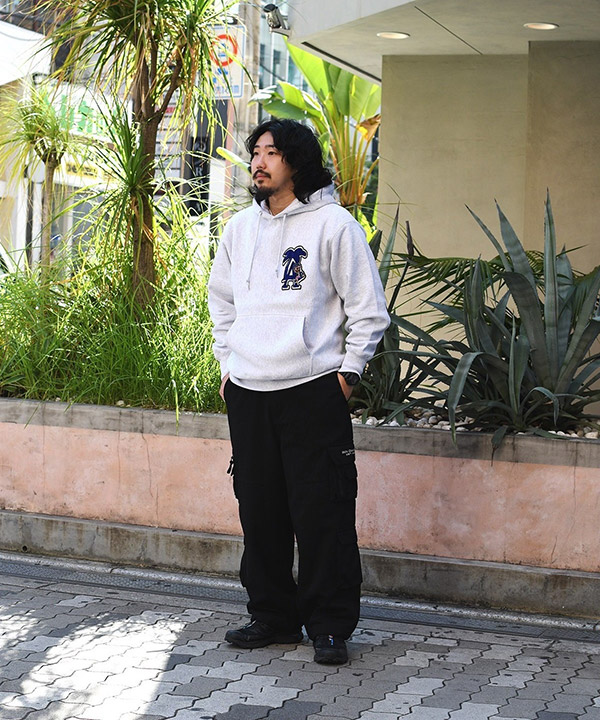 L.A MARVIE2 EMB HOODIE