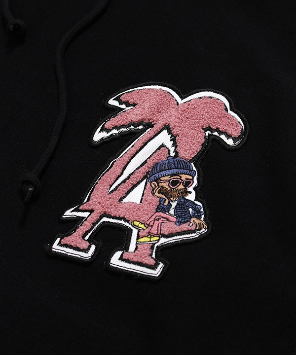 L.A MARVIE2 EMB HOODIE