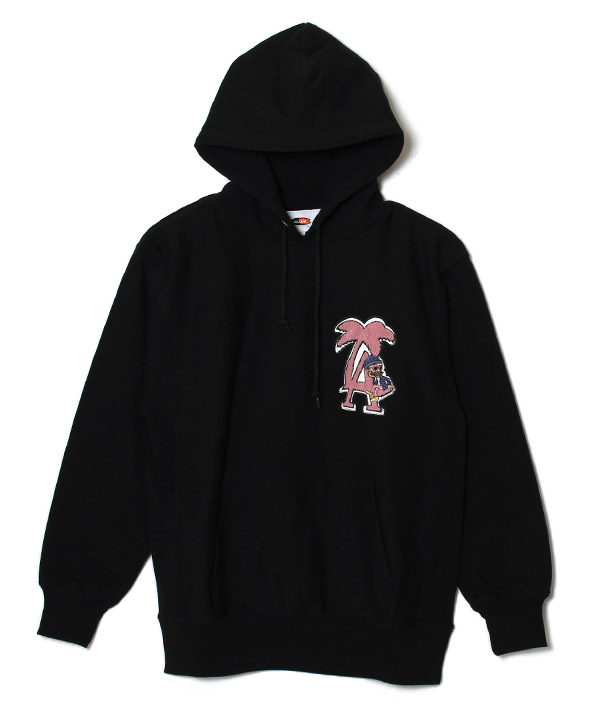 L.A MARVIE2 EMB HOODIE(ブラック)