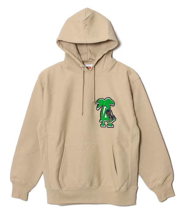 L.A MARVIE2 EMB HOODIE(サンド)