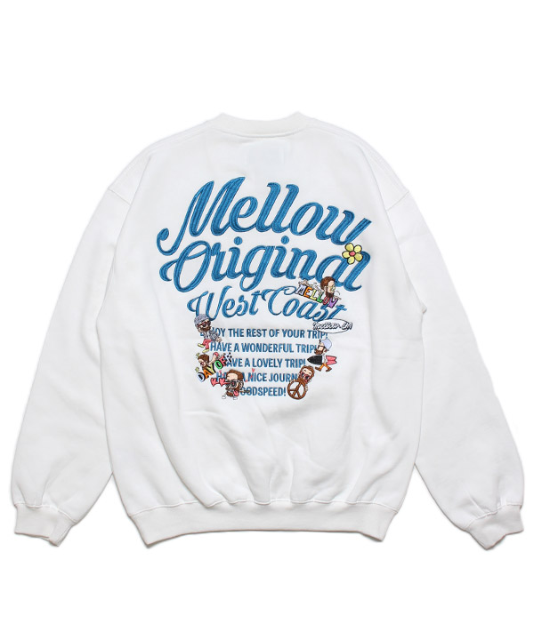 WEST COAST CREW SWEAT(ホワイト)