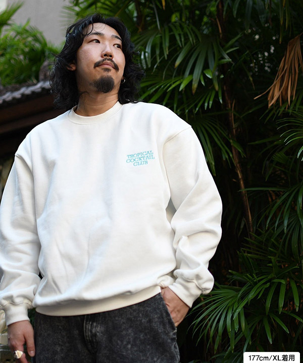 TROPICAL CREW SWEAT