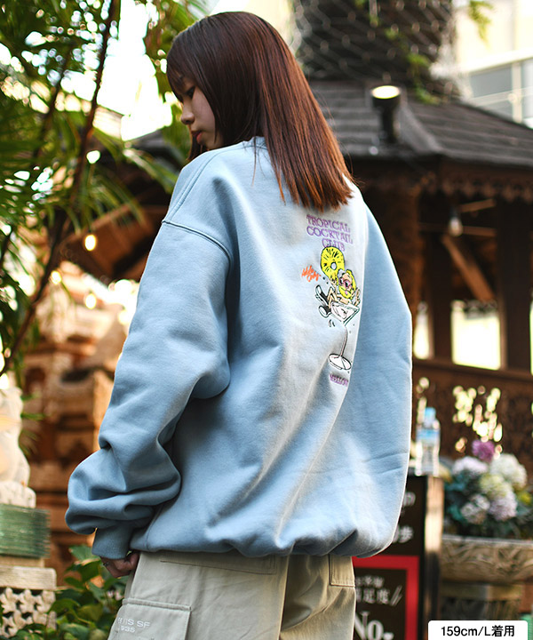 TROPICAL CREW SWEAT