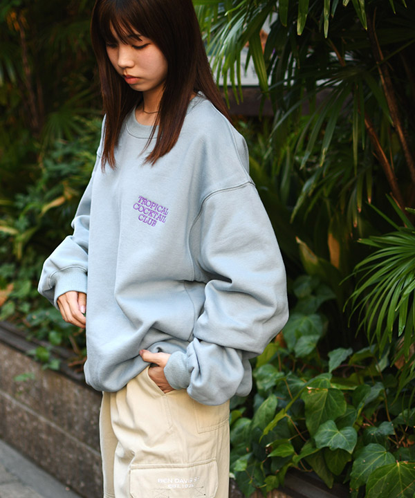 TROPICAL CREW SWEAT