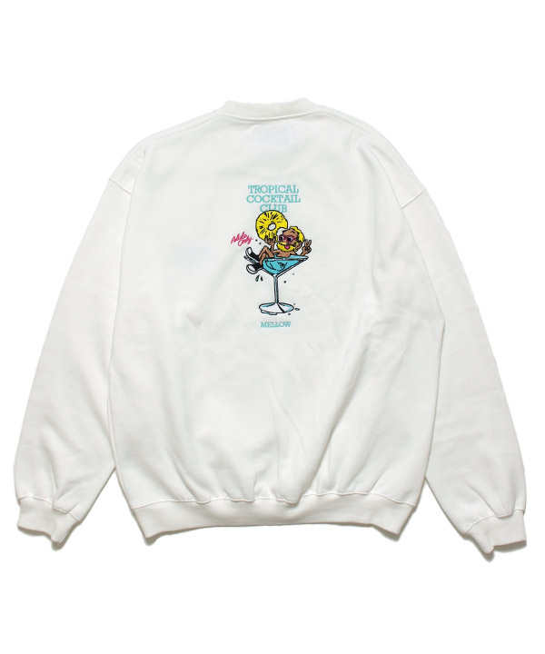 TROPICAL CREW SWEAT(ホワイト)