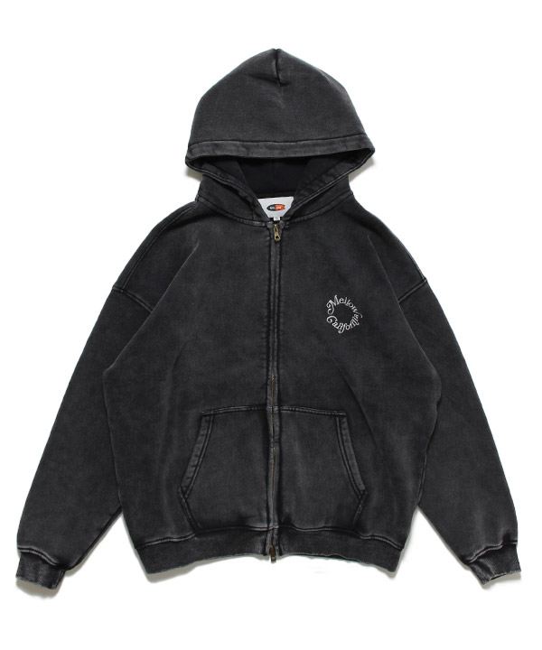 FADE ZIP HOODIE(ブラック)