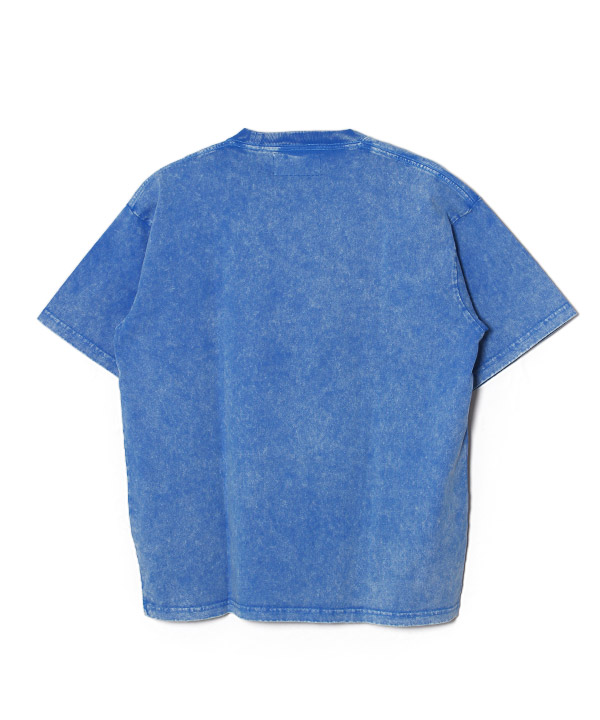 Mr.Marvie PIGMENT TEE -BLUE-