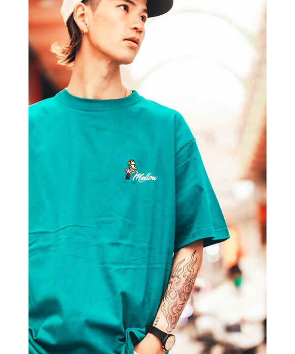 MARVIE ONEPOINT TEE -GREEN-