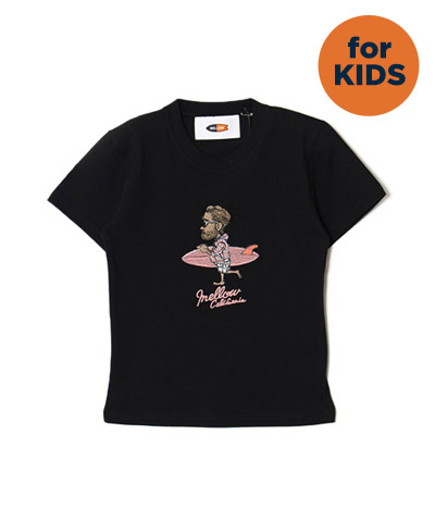 Mr.Marvie KIDS TEE -BLACK-