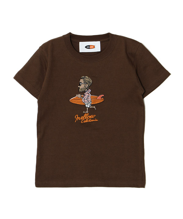 Mr.Marvie KIDS TEE -BROWN-