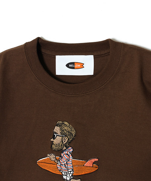 Mr.Marvie KIDS TEE -BROWN-