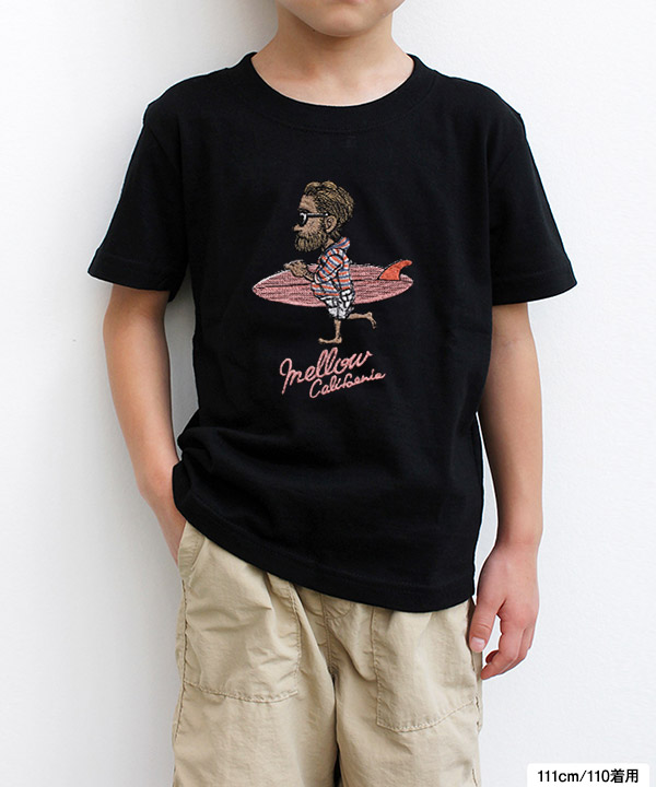 Mr.Marvie KIDS TEE -BROWN-