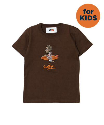 Mr.Marvie KIDS TEE -BROWN-