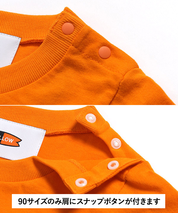 Mr.Marvie KIDS TEE -ORANGE-