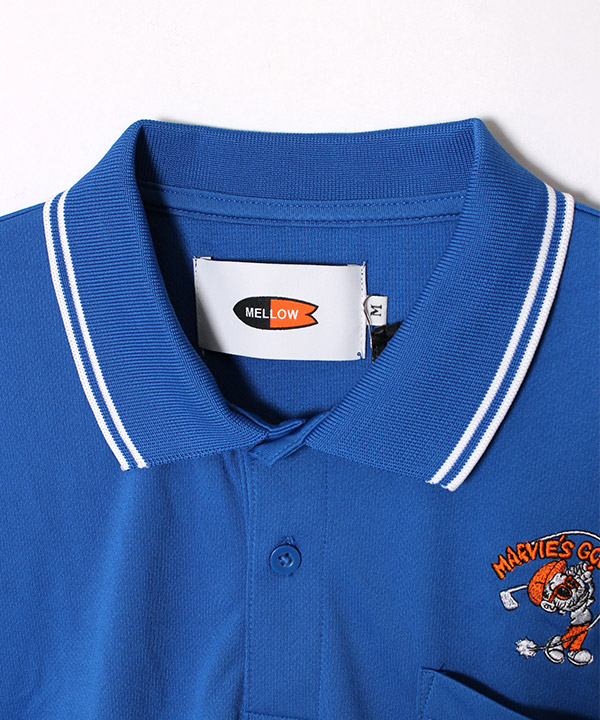 MARVIE GOLF POLO -BLUE-