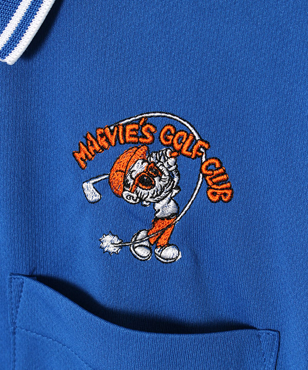 MARVIE GOLF POLO -BLUE-