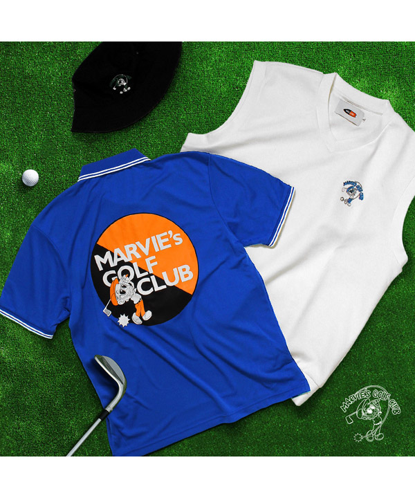 MARVIE GOLF POLO -BLUE-