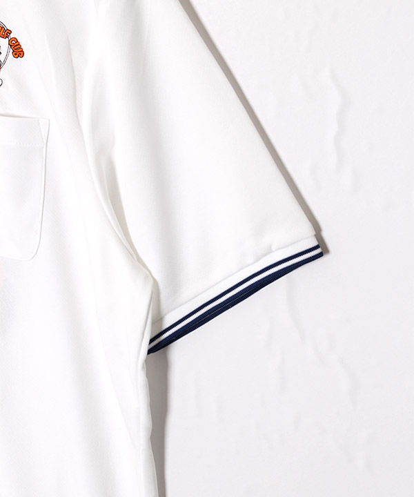 MARVIE GOLF POLO -WHITE-